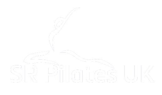 Main logo for SR Pilates UK, based in Horsforth, Leeds, West Yorkshire - By Sarah Rayner